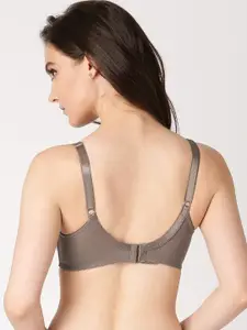 Wacoal Taupe Lace Full-Coverage Bra 855186-909-38DDD