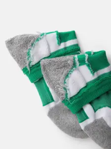 HRX by Hrithik Roshan Men Pack of 3 Ankle Length Terry Sports Socks