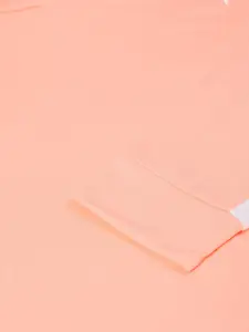 Puma Women Peach-Coloured Modern Sports Lightweight Hoodie Sweatshirt