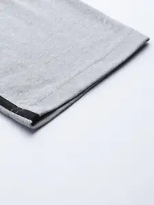 Reebok Men Grey Melange Solid R TENSILE TRAIN Regular Fit RBK- SPEEDWICK Track Pants