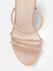 DressBerry Strappy Slim Heeled Sandals