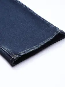 U.S. Polo Assn. Denim Co. Men Blue Slim Fit Mid-Rise Faded Jeans