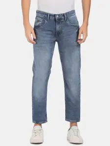 U.S. Polo Assn. Denim Co. U S Polo Assn Denim Co Men Blue Slim Fit Light Fade Stretchable Jeans