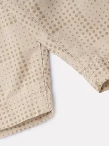 one8 x PUMA Men Khaki Geometric Printed Regular Fit VK AOP Chino Shorts