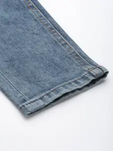 The Roadster Lifestyle Co. Women Blue Skinny Fit Highly Distressed Light Fade Jeans