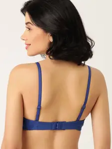 DressBerry Solid Non-Wired Non Padded T-shirt Bra with Side Shaper