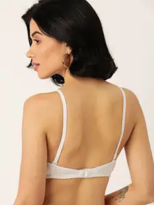 DressBerry White Solid Non-Wired Non Padded Everyday Bra LA14-03