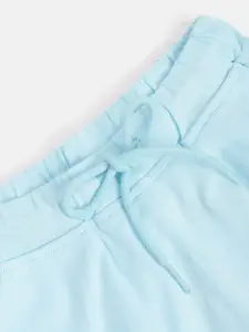 toothless Girls Blue Pure Cotton Regular Fit Shorts with Peppa Pig Print Detail