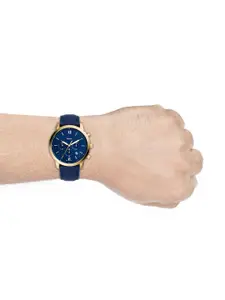 Fossil Men Blue Neutra Analogue Watch FS5790