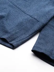 Harvard Men Navy Blue Mid-Rise Regular Shorts