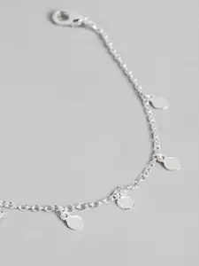 Accessorize Set Of 4 Silver-Toned Charm Bracelets