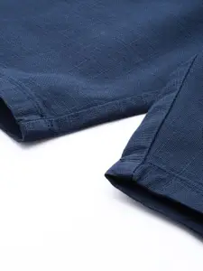 Roadster Men Navy Blue Mid-Rise Regular Shorts