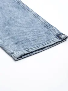 Roadster Men Blue Skinny Fit Heavy Fade Stretchable Jeans