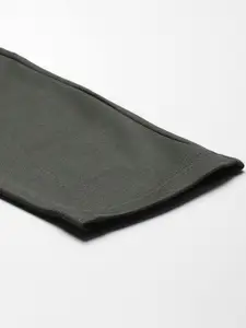 PUMA Men Olive Green Solid 10 Forest Night  Slim Fit Track Pants