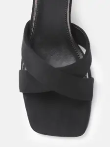 CORSICA Women Black Solid Block Heels