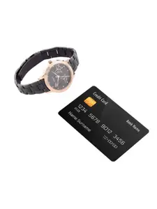 Timex Women Black Analogue Watch - TW000T630