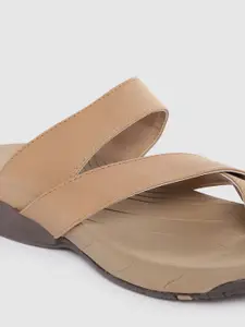 Roadster Women Khaki Solid Comfort Heels