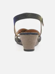 Carlton London Embellished Wedge Heels