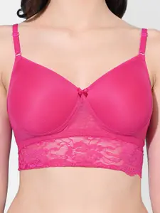 FIMS Pack Of 2 Printed Full Coverage Lightly Padded Everyday Bra All Day Comfort