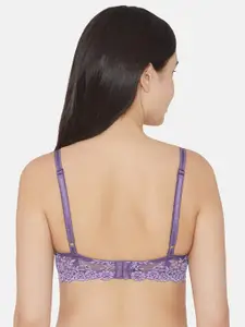 Wacoal Floral Lace Half Coverage Underwired Rapid-Dry T-Shirt Padded