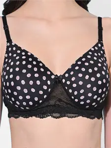 FIMS Pack Of 2 Printed Full Coverage Lightly Padded Everyday Bra All Day Comfort