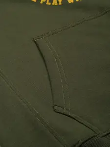 U.S. Polo Assn. Denim Co. Typography Printed Hooded Sweatshirt