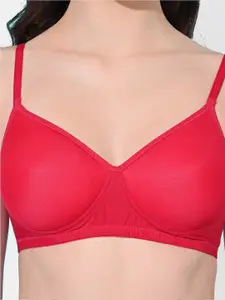 FIMS Pack Of 2 Floral Printed Full Coverage Lightly Padded Bra With All Day Comfort