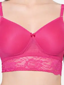 FIMS Pack Of 2 Lightly Padded Seamless Full Coverage Everyday Bra With All Day Comfort