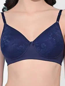 FIMS Pack Of 2 Floral Full Coverage Lightly Padded Bra With All Day Comfort