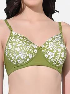 FIMS Pack of 2 Floral Everyday Bra - Full Coverage Lightly Padded