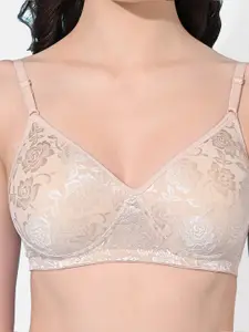 FIMS Pack Of 2 Printed Full Coverage Lightly Padded All Day Comfort Bra