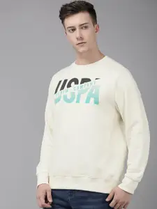 U.S. Polo Assn. Denim Co. Brand Logo Printed Sweatshirt