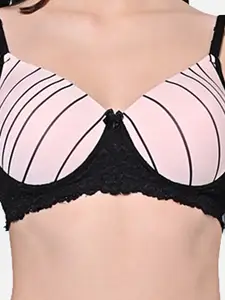 FIMS Pack Of 2 Floral Full Coverage Lightly Padded Bras With All Day Comfort