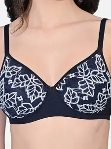 FIMS Pack Of 2 Animal Lightly Padded Full Coverage Everyday Bra With All Day Comfort