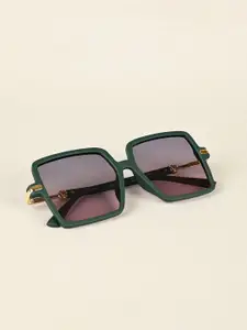 Voyage Women Square Sunglasses With Polarised And UV Protected Lens