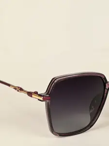 Voyage Women Square Sunglasses With Polarised And UV Protected Lens 8239PMG4272