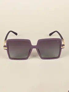 Voyage Women Square Sunglasses With Polarised And UV Protected Lens