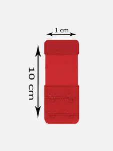 FIMS Set Of 2 2-Hook 3-Eye Stretchy Bra Hook Extensions