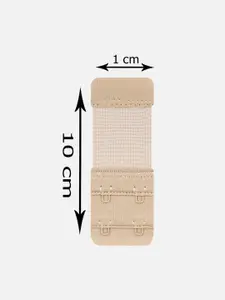 FIMS Set Of 3 2-Hook 3-Eye Stretchy Bra Hook Extensions