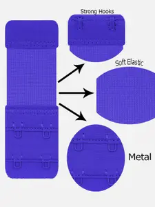 FIMS Pack Of 4 Bra Extenders