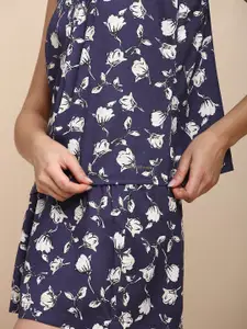 Van Heusen Floral Printed Sleeveless Night Suit