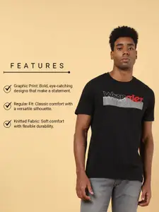 Wrangler Typography Printed Cotton T-shirt