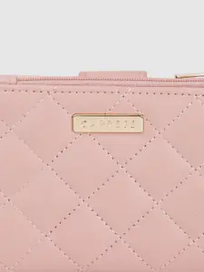 Caprese Women Geometric Textured Two Fold Wallet