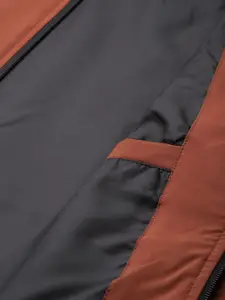 Allen Solly Solid Stand Collar Bomber Jacket