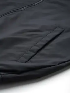 Allen Solly Men Mock Collar Bomber Jacket