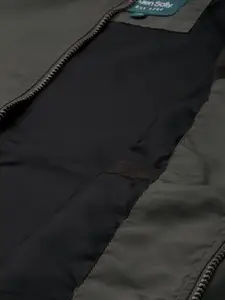 Allen Solly Men Mock Collar Bomber Jacket