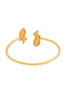 Silvermerc Designs Gold Plated Fish Charm Bracelet