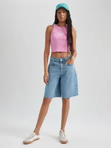 DeFacto Cotton Crop Top