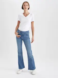 DeFacto V-Neck Pure Cotton T-shirt