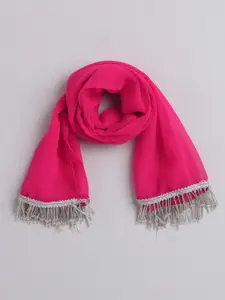 taffykids Girls Embellished One Shoulder Top With Palazzos & Dupatta